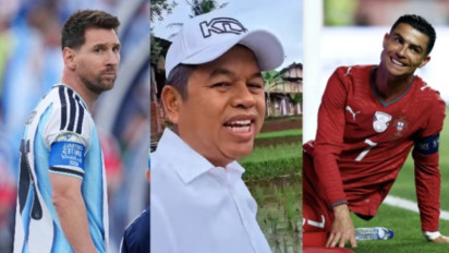 KDM Ejek Ronaldo dan Bandingkan dengan Negaranya Messi