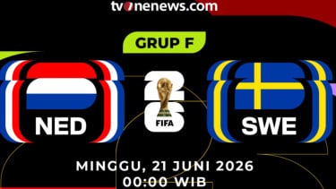 Link Live Streaming Piala Dunia 2026: Belanda Vs Swedia