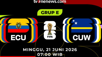 Link Live Streaming Piala Dunia 2026: Ekuador Vs Curacao