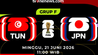 Link Live Streaming Piala Dunia 2026: Tunisia Vs Jepang