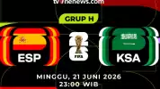 Link Live Streaming Piala Dunia 2026: Spanyol Vs Arab Saudi