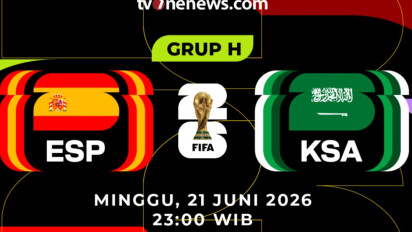 Link Live Streaming Piala Dunia 2026: Spanyol Vs Arab Saudi