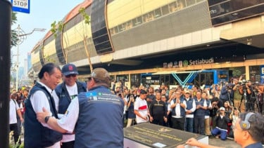 Penamaan Halte Setiabudi Integritas Diresmikan KPK dan Pemprov Jakarta