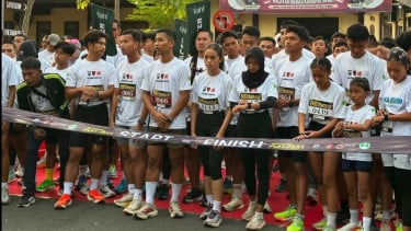 Bhayangkara Fun Run 5K Diikuti 1.300 Peserta, Atlet Ditpolairud Polda Jatim Tampil Menonjol