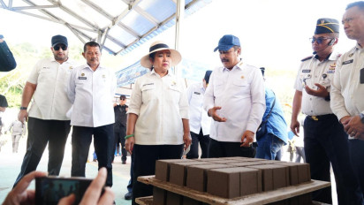 Titiek Soeharto Apresiasi Menimipas: Nusakambangan Kini Hasilkan Pangan, Pupuk Organik dan Udang Vaname