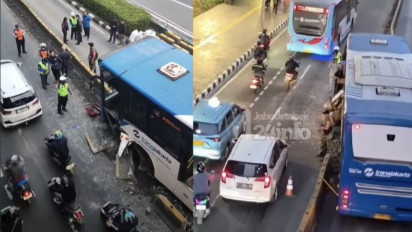 Transjakarta Minta Maaf atas Kecelakaan di Cikoko, Pastikan Tidak Ada Korban Jiwa