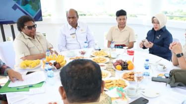 Mendagri Bersama Gubernur Se-Tanah Papua Bertekad Sukseskan Sensus Ekonomi 2026
