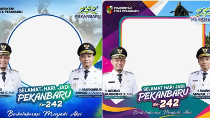 5 Link Twibbon HUT Kota Pekanbaru ke-242 Tahun 2026, Download Gratis dan Bagikan ke Media Sosial