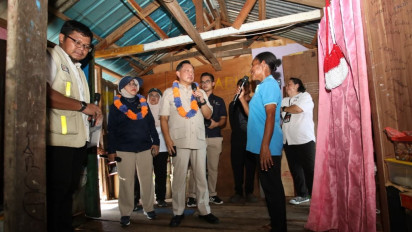 Mendagri Cek BSPS di Kampung Nelayan Tanjung Ria dan Program Perumahan di Skouw, Banyak Persoalan yang Butuh Penanganan