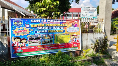 Nama Sekolah di Mataram Mulai Diganti Sesuai Tahun Berdiri