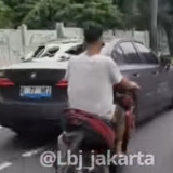 Polisi Mediasi Kasus Mobil BMW Tabrak Motor di Jakbar, Kasus Berakhir Damai