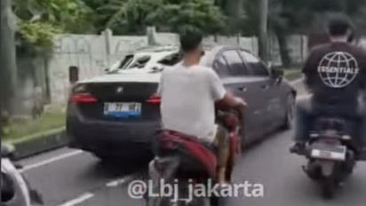 Polisi Mediasi Kasus Mobil BMW Tabrak Motor di Jakbar, Kasus Berakhir Damai