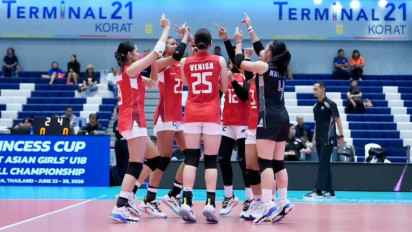 Hasil Princess Cup 2026: Timnas Voli Putri Indonesia U-18 Superior Hajar Hong Kong