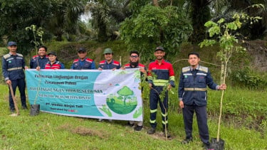 Peringati Hari Lingkungan Hidup Sedunia, Tol Medan-Binjai Tanam 1.535 Pohon Sepanjang 2026