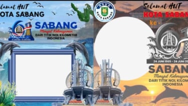 7 Link Twibbon HUT Kota Sabang ke-61 Tahun 2026, Gratis untuk Dibagikan ke Media Sosial