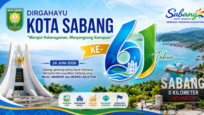 10 Ucapan Selamat HUT Kota Sabang ke-61 Tahun 2026, Inspirasi Caption Media Sosial
