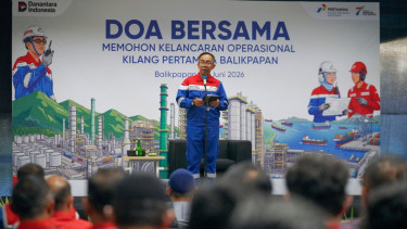 Demi Kelancaran Operasional Kilang Balikpapan, Pertamina Patra Niaga Gelar Doa Bersama dan Santunan