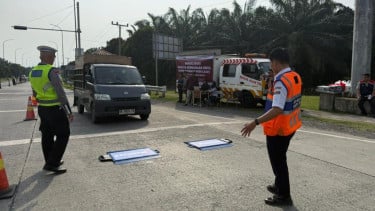 16 Truk ODOL Terjaring di Tol Medan-Binjai, Pengelola Gencarkan Kampanye Keselamatan