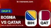 Link Live Streaming Piala Dunia 2026: Bosnia and Herzegovina Vs Qatar