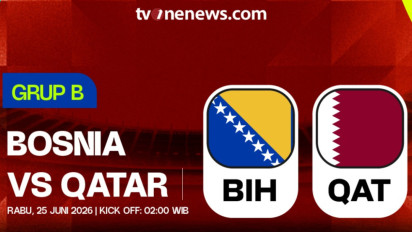 Link Live Streaming Piala Dunia 2026: Bosnia and Herzegovina Vs Qatar
