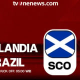 Link Live Streaming Piala Dunia 2026: Skotlandia Vs Brasil