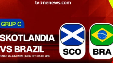 Link Live Streaming Piala Dunia 2026: Skotlandia Vs Brasil