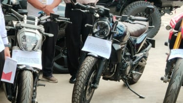 KPK Pamerkan Ducati Scrambler Milik Noel yang Diberi Oleh 'Sultan Kemnaker' Irvian Bobby