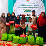 Wujud Nyata Pilar Sosial ESG, Pegadaian Syariah Bersama Sahabat Berbagi Tangsel Santuni Puluhan Anak Yatim dan Dhuafa