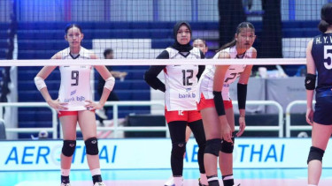 Hasil Princess Cup 2026: Kesulitan Imbangi Tuan Rumah, Timnas Voli Putri Indonesia U-18 Kalah Tiga Set Langsung dari Thailand