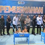 Bea Cukai Lhokseumawe Musnahkan Rokok Ilegal Bernilai Rp43 Miliar Lebih
