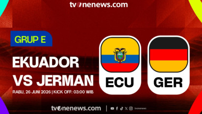 Link Live Streaming Piala Dunia 2026: Ekuador Vs Jerman