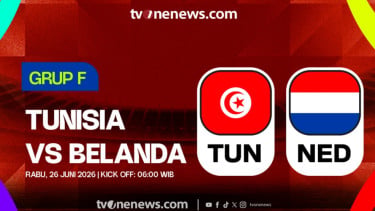 Link Live Streaming Piala Dunia 2026: Tunisia Vs Belanda