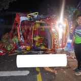 Adu Banteng Dua Truk di Jalur Selatan Probolinggo, Satu Tewas dan Dua Terluka