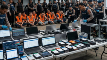 Jaringan Judi Online Berkedok Aplikasi Digital Terbongkar, WN China Masuk DPO