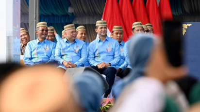 Hadiri PENAS XVII di Gorontalo, Mentrans Dorong Swasembada Pangan Kawasan Transmigrasi