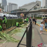 Warga Padati Bundaran HI Jelang Puncak HUT ke-499 Jakarta, Sudirman-Thamrin Ditutup Sore Ini
