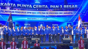 Pengurus DPW dan DPD PAN DKI Jakarta Dilantik, Eko Patrio Kepada Gubernur Pramono: Titip Anak-Anak Pak