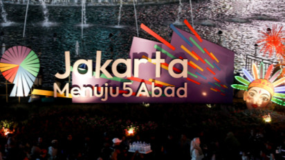 Lensa Berbicara: Ribuan Warga Padati Malam Puncak HUT Ke-499 Jakarta di Bundaran HI