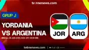 Link Live Streaming Piala Dunia 2026: Yordania Vs Argentina