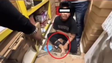 Tiga Pegawai Percetakan di Jakpus Disekap 21 Hari oleh Bos Perusahaan, Kaki Diborgol dan Dirantai