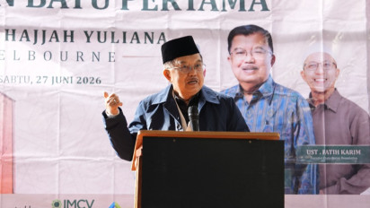 Pesan Mendalam Jusuf Kalla saat Resmikan Masjid Hajjah Yuliana di Bekas Kantor Polisi Melbourne Australia