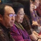 Penutupan Bulan Bung Karno, Megawati Disambut Kader di Bali
