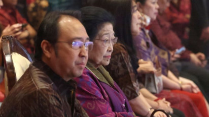 Penutupan Bulan Bung Karno, Megawati Disambut Kader di Bali