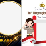 7 Link Twibbon HUT Bhayangkara ke-80 Tahun 2026 Desain Terbaru, Gratis Download dan Bagikan ke Media Sosial