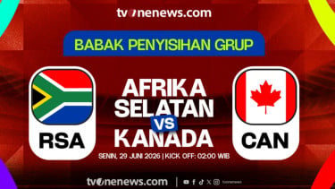 Link Live Streaming Piala Dunia 2026: Afrika Selatan Vs Kanada