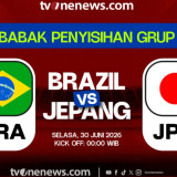 Link Live Streaming Piala Dunia 2026: Brazil Vs Jepang