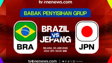 Link Live Streaming Piala Dunia 2026: Brazil Vs Jepang