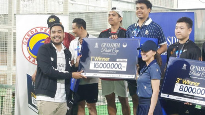 Lewat Padel, Partai NasDem Upaya Gaet Gen Z Guna Hadapi Pemilu Mendatang