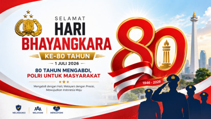 7 Ucapan Selamat HUT Bhayangkara ke-80, Referensi Caption Menarik untuk Postingan Media Sosial