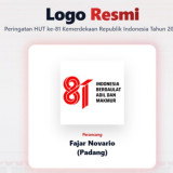 Link Download Logo Resmi HUT ke-81 RI, Karya Fajar Novario Asal Padang Jadi Pemenang
